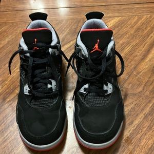Jordan Bred 4 Big Kids